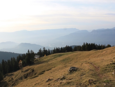 Couleurs automnales dans le massif de Belledonne.